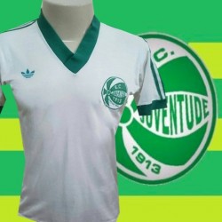 Camisa retrô Juventude gola verde 1980.