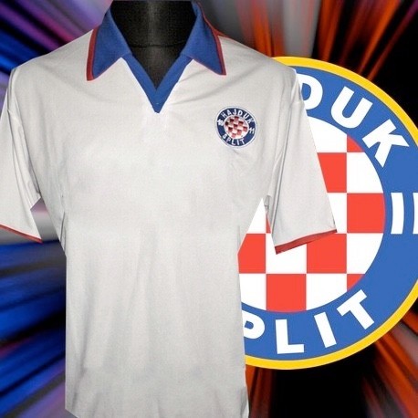 Camisa retrô Hadjuk split listrada ML - CRO