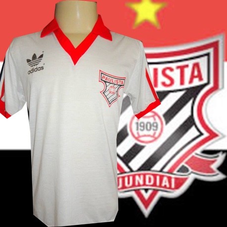 Camisa retrô Paulista de Jundiai -1980