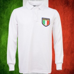 Camisa retrô de rugby Italia ML - 1980