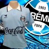  - Regata retrô Grêmio celeste n 10 - 