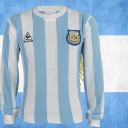 Camisa Retro Argentina Maradona - 1982