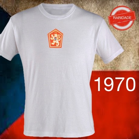 Camisa retrô Polonia vermelha ML - 1972