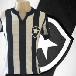 Camisa retrô Botafogo gola V -1970