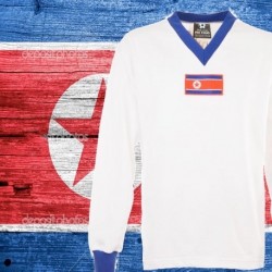 Camisa retrô Coreia 1954 - azul