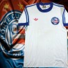 Camisa retrô Bahia branca ML gola redonda -1988