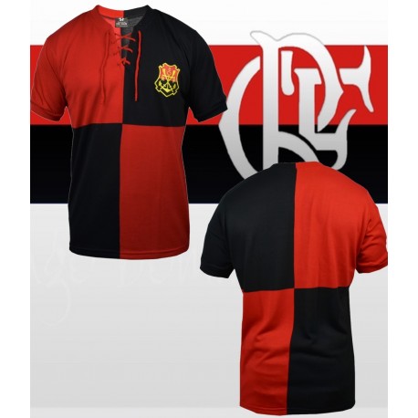 Camisa retrô Flamengo Papagaio Vintém