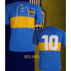 Camisa Retrô Boca Junior cordinha - ARG