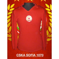 Camisa retrô CSKA Sófia 1970 ML- BUL