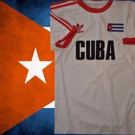 Camisa Retrô Seleção de Cuba 