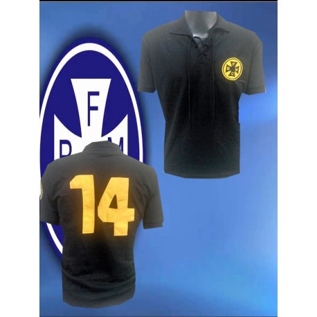 Camisa Retrô Seleção Azul topper - 1986