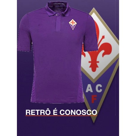 Camisa Retrô Fiorentina Tradicional - - ITA
