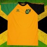 Camisa retrô Jamaica logo.