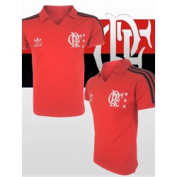 Camisa retrô Flamengo Lubrax preta