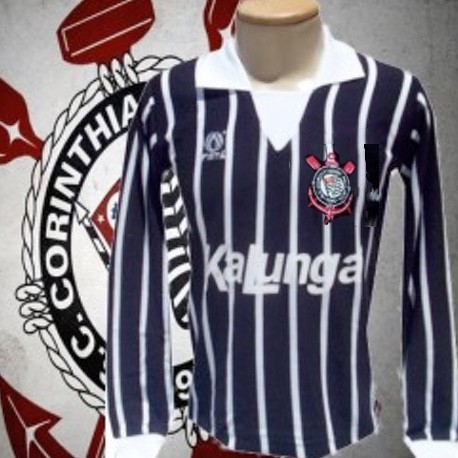 Camisa retrô Corinthians finta ML