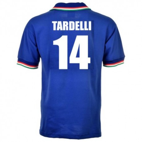 Camisa Retrô da Italia - 1982