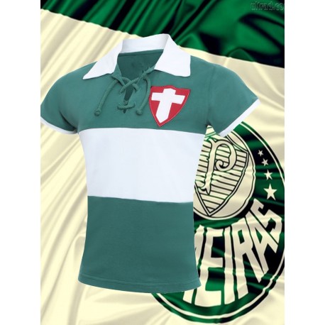 Camisa retrô Baby look Palmeiras - tradicional