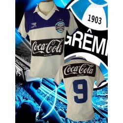 - Camisa retrô Grêmio branca coca cola 1988