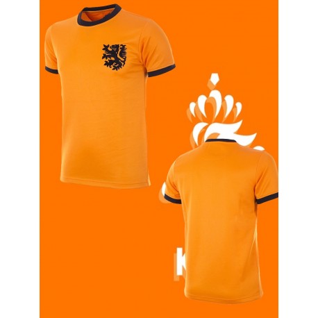 Camisa retrô Holanda - 1974 manga longa