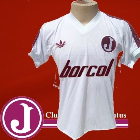 Camisa retrô Juventus da Mooca Branca Cordinha