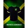 Camisa retro Jamaica Preta 