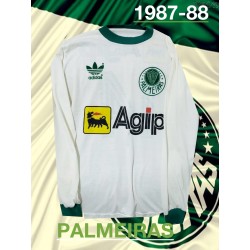 Camisa Palmeiras ML logo gola redonda - 1989 -91