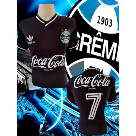  - Camisa retrô Grêmio - 1986 branca