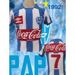 Camisa retrô Paysandu 1991 Unimed