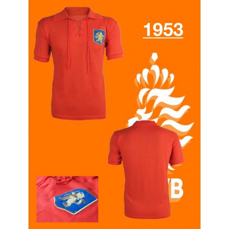 Camisa retrô Holanda goleiro amarela -1974