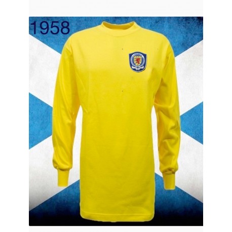 Camisa retrô Escocia goleiro ML -1958