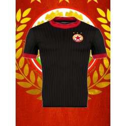 Camisa retrô CSKA Sófia preta 1980- BULG