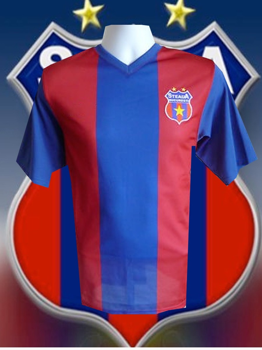 Camisa retrô Steaua Bucarest - ROU