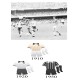 Camisa retrô Corinthians - Bic