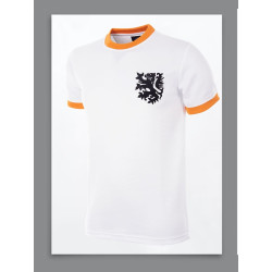 Camisa retrô Holanda branca - 1978