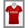 Camisa retrô Liverpool Hitachi vermelha 1978 - ENG