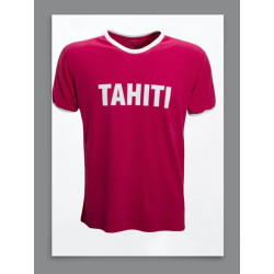 Camisa Retrô Tahiti vermelha