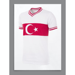 Camisa retrô Turquia logo branca -1988