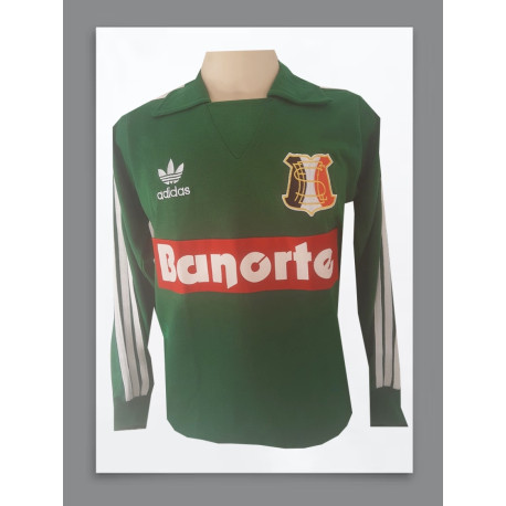 Camisa retro Santa Cruz goleiro banorte verde 1987