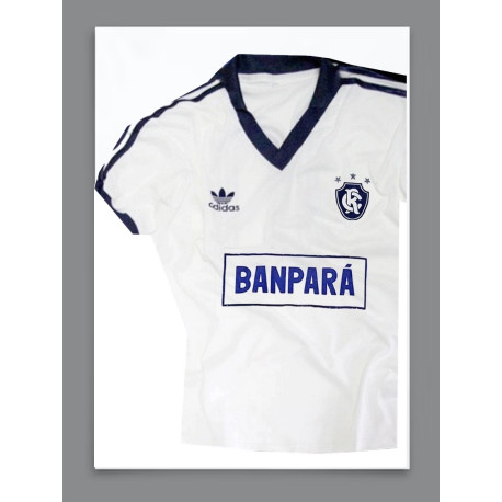 Camisa retrô Remo Branca Banpara - 1986