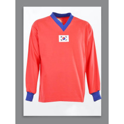 Camisa retrô Coreia do sul vermelha ml 1973