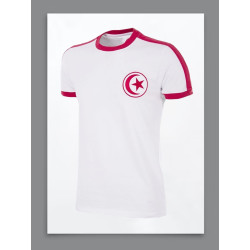 Camisa retrô da Tunisia branca ML - 1978