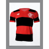 Camisa retrô Flamengo logo - 1982