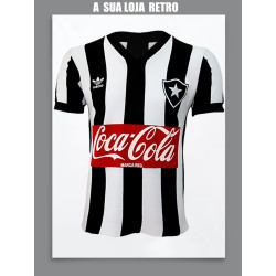 Camisa retrô Botafogo - Coca Vermelha