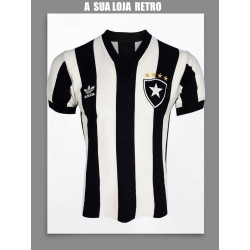 Camisa retrô Botafogo logo - 1980