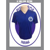Camisa retrô azul Pinheiros 1970