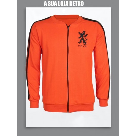 Camisa retrô Holanda - 1974 manga longa