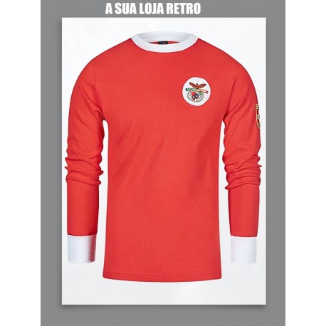 Camisa Retrô Benfica veremelha 1970 - POR