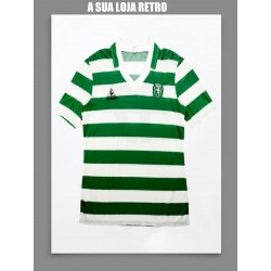 Camisa Retrô Sporting de Lisboa verde e branca- POR