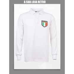 Camisa retrô de rugby Italia ML - 1980