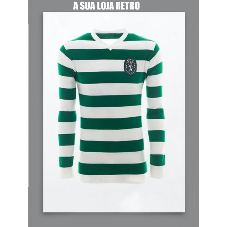 Camisa Retrô Sporting de Lisboa - POR